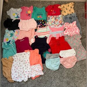 Lot of 6 Month Spring/Summer Baby Girl Clothes